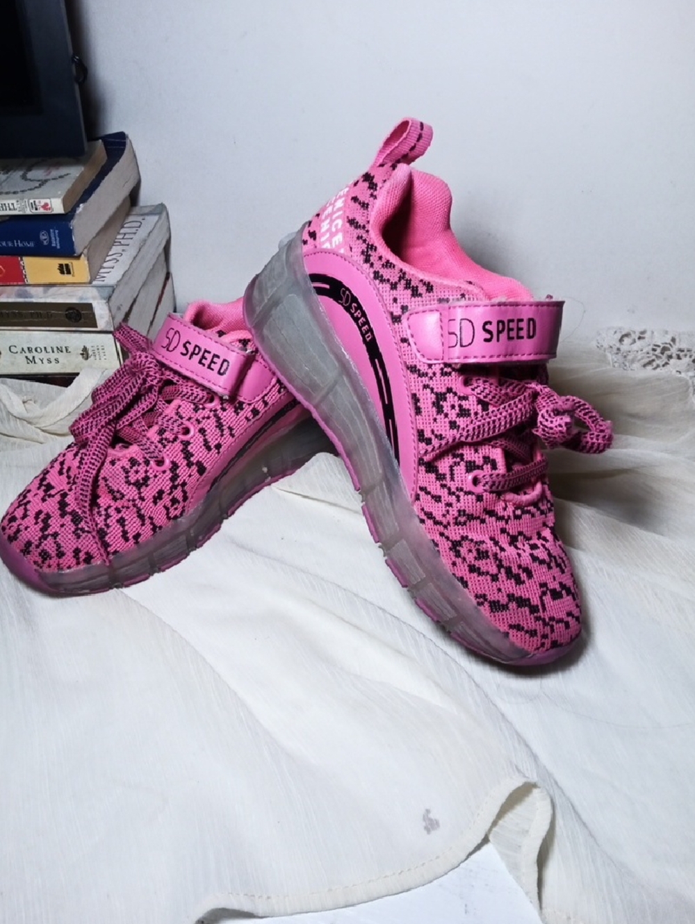 Pink Kids 'skate Sneakers